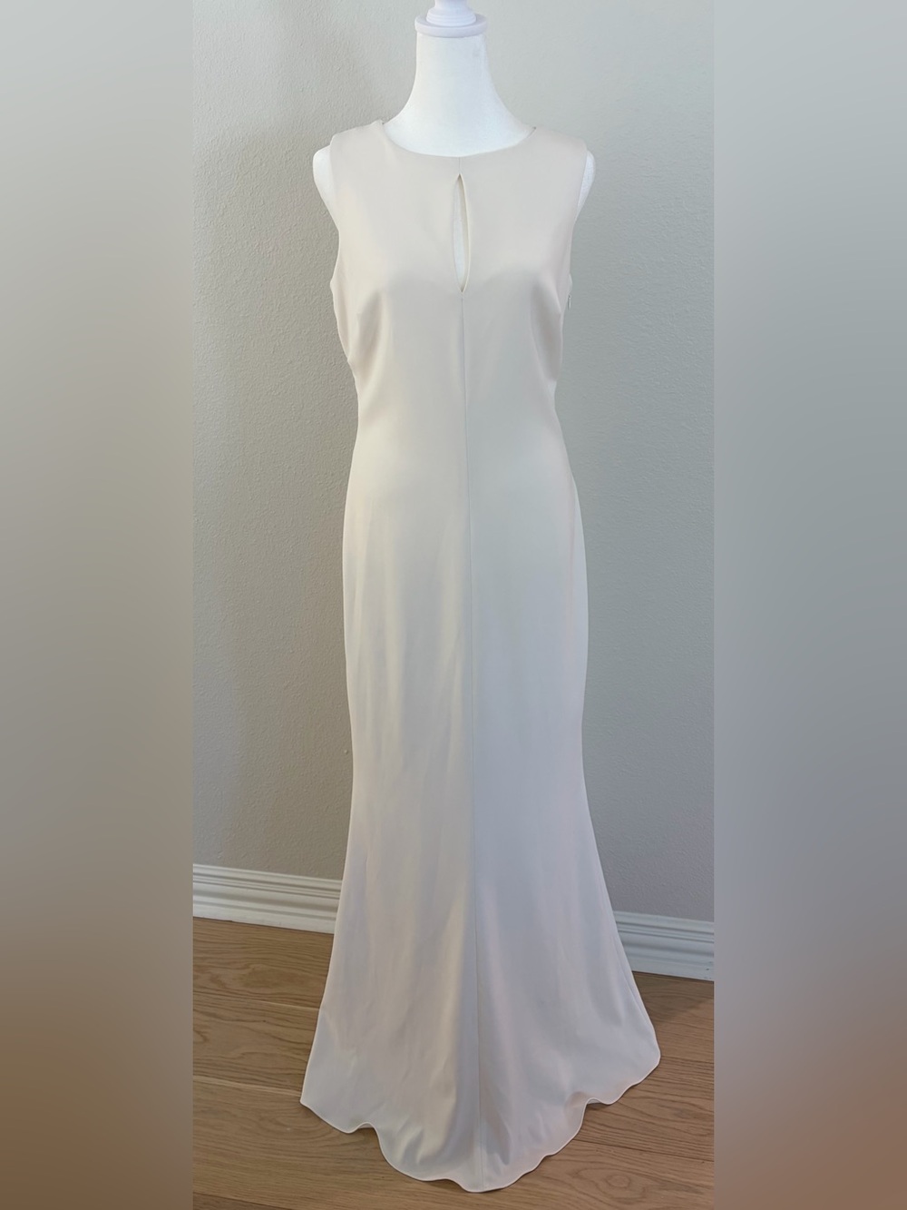 Ralph Lauren Cream Sleeveless Sheath Dress
